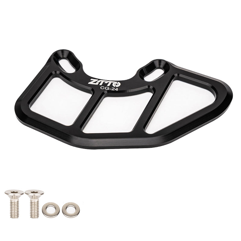 ZTTO CG24 Aluminum Alloy Bicycle Chain Guide Bike Crash Plate Bash Guard ZTTO CG24 Aluminum Alloy Bicycle Chain Guide Bike Crash Plate Bash Guard